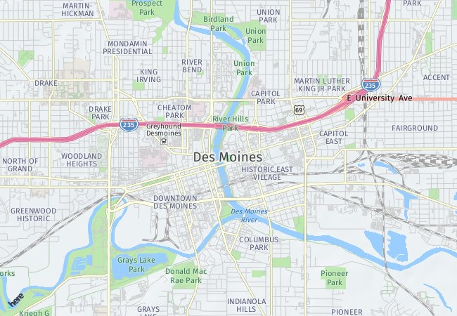 Des Moines